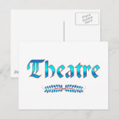 THEATER BRIEFKAART (Voorkant / Achterkant)