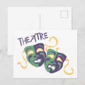 theater briefkaart (Voorkant / Achterkant)