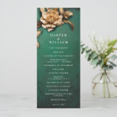 theater bruiloft programma (Staand voorkant)