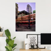 Theater Café "De Doelen" Poster (Thuiskantoor)