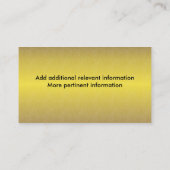 Theater die de artsquee van de Kunst uitvoert Visitekaartje (Achterkant)