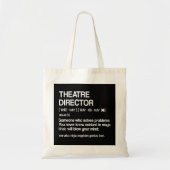 Theater Director Definition Broadway Musical Theat Tote Bag (Voorkant)