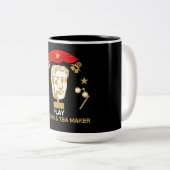 Theater Director Drama Plays Tweekleurige Koffiemok (Voorkant rechts)