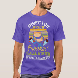 Theater Director Shirt Funny Film Gift