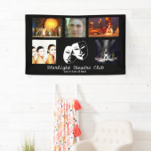 Theater Drama Club Aangepast fotocollage Spandoek (Insitu)
