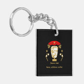 Theater Drama Club Sleutelhanger (Voorkant Links)