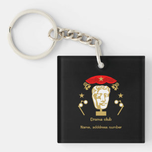 Theater Drama Club Sleutelhanger