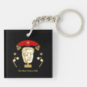 Theater Drama Club Sleutelhanger (Achterkant)