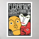 theater en cabaret poster (Voorkant)