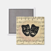 Theater en muziek magneet (Voorkant / Achterkant)