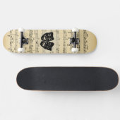 Theater en muziek persoonlijk skateboard (Horizontaal)