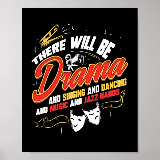 Theater Er zal drama cadeau Broadway musical Poster (Voorkant)