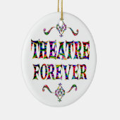 Theater Forever Keramisch Ornament (Rechts)