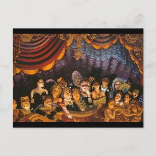 Theater Fun Briefkaart (Voorkant)