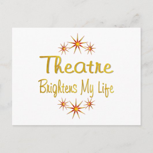 Theater Heldert mijn leven Briefkaart (Voorkant)