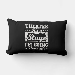 Theater Het is een fase waar ik doorheen ga Kussen