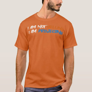 Theater Ik schreeuw niet Ik projecteer het T-shirt