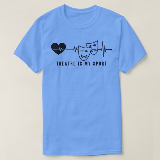 Theater in hartslag 11 t-shirt (Design voorkant)