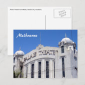 theater in het paleis briefkaart (Voorkant / Achterkant)