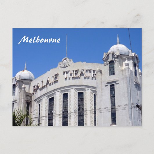 theater in het paleis briefkaart (Voorkant)