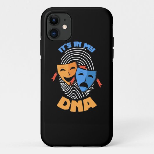 Theater in mijn DNA Case-Mate iPhone Case (Achterkant)