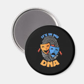 Theater in mijn DNA Magneet (Voorkant / Achterkant)