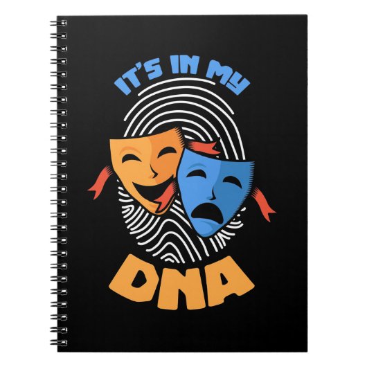 Theater in mijn DNA Notitieboek (Voorkant)