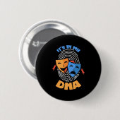 Theater in mijn DNA Ronde Button 5,7 Cm (Voorkant /achterkant)