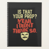 Theater - is dat je prop planner (Voorkant)