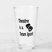 Theater is een teamsport, Acting, Actor, Actress Glas (Voorkant)