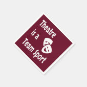 Theater is een teamsport, Acting, Actor, Actress Servet (Hoek)