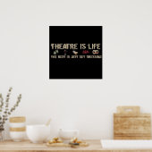 Theater is leven poster (Keuken)