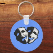 Theater is leven sleutelhanger (Voorkant)