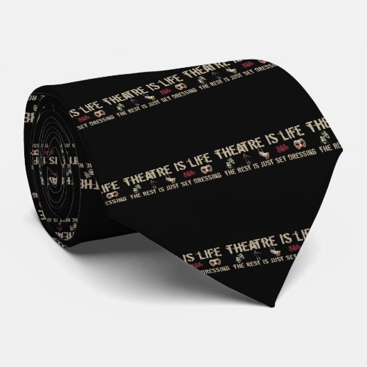 Theater is leven stropdas (Opgerold)