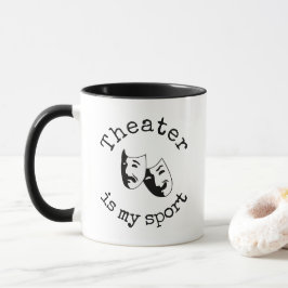 "Theater is mijn sport" de Mok van de theater