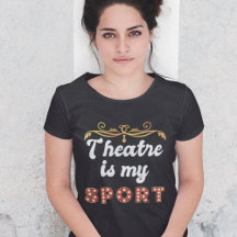 Theater is mijn sport grappige cadeautjes