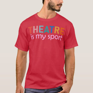 Theater Is Mijn Sport jongens familie T-shirt