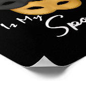 Theater is mijn sport | Theater Lover Gift Poster (Hoek)