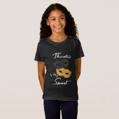 Theater is mijn sport | Theater Lover Gift T-shirt (Voorkant volledig)