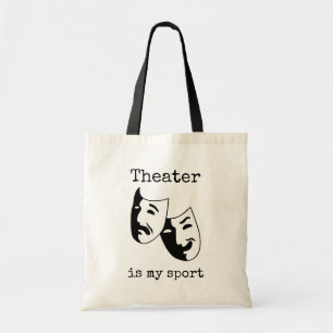 "Theater is mijn sport" Tote Bag