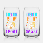 Theater is mijn sportacteursdrama blikvorm glas (Achterkant)