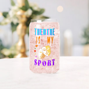 Theater is mijn sportacteursdrama blikvorm glas