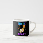 Theater is mijn sportacteursdrama espresso kop (Rechts)