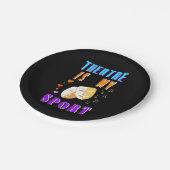 Theater is mijn sportacteursdrama papieren bordje (Gekanteld)