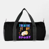 Theater is mijn sportacteursdrama plunjezak (Achterkant)