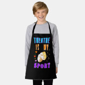 Theater is mijn sportacteursdrama schort (Gedragen)