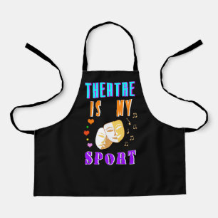 Theater is mijn sportacteursdrama schort