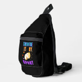 Theater is mijn sportacteursdrama sling bag (Rechterhoek)