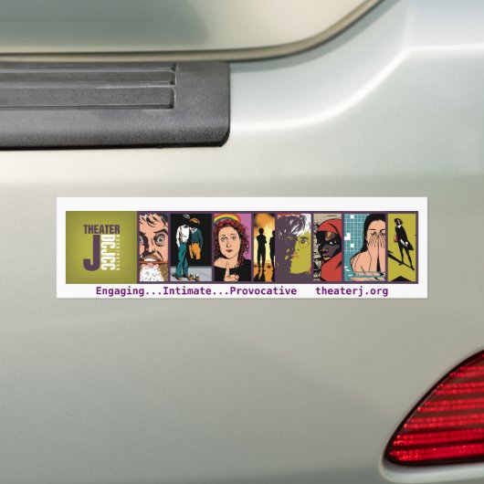 Theater J Fun Bumpersticker (Op auto)
