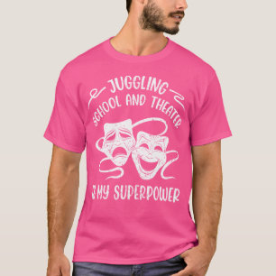 Theater Jongleren Circus Acrobatiek Festival Komed T-shirt